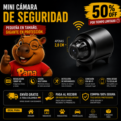 Mini Cámara Espía: Descubre la VERDAD 📹👀